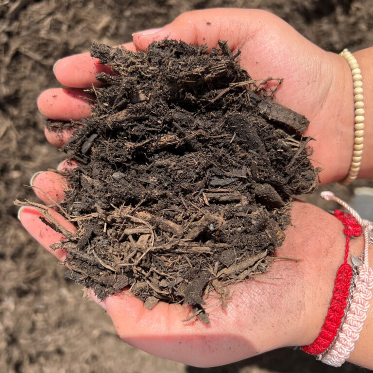 Chocolate Brown Dyed Mulch Beaver Mulch, Inc.