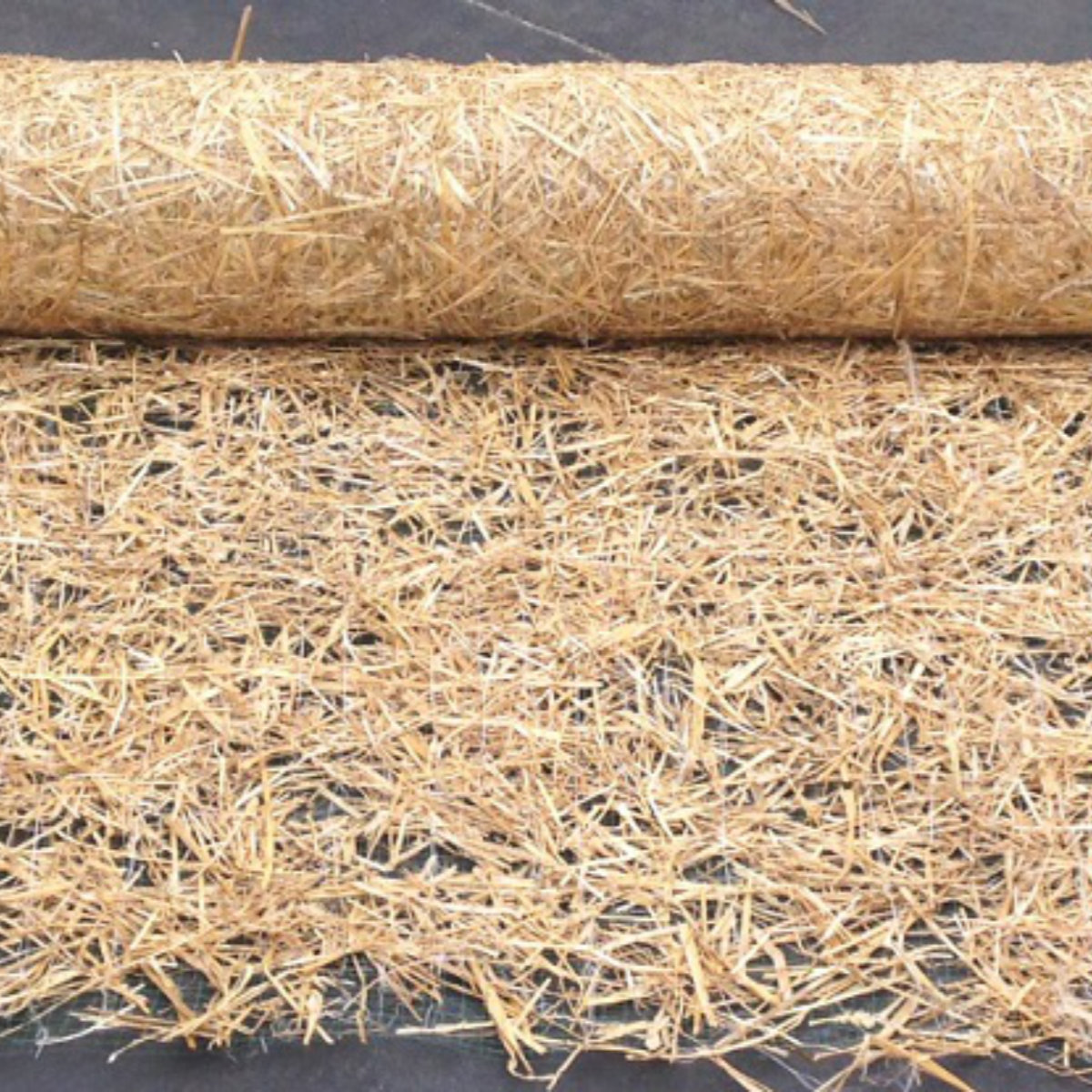 straw blanket